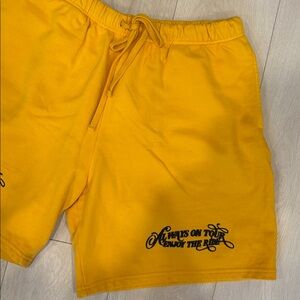 AOT Athletic Yellow Men's Shorts